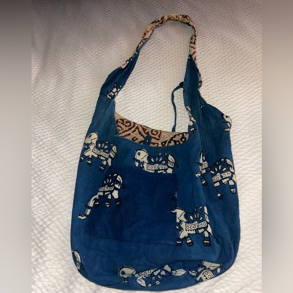 Stylish Beige And Brown Patterned Reversible Wome… - image 2